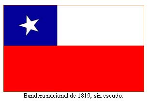 CHILE BANDERA 1819